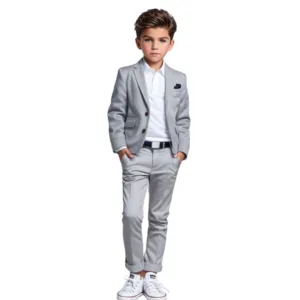 Silver suit